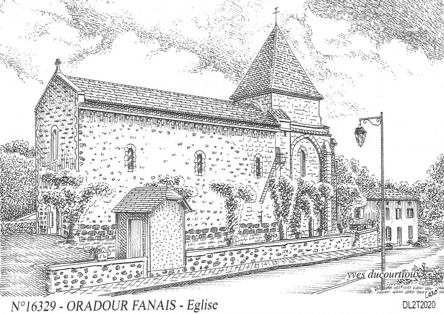 N 16329 - ORADOUR FANAIS - glise